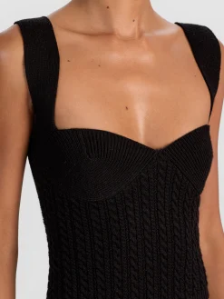 ADRIANNA KNIT CORSET