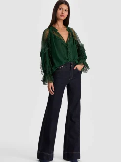 ALEENA LACE BLOUSE