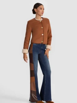 ALMA VEGAN SUEDE TEDDY JACKET