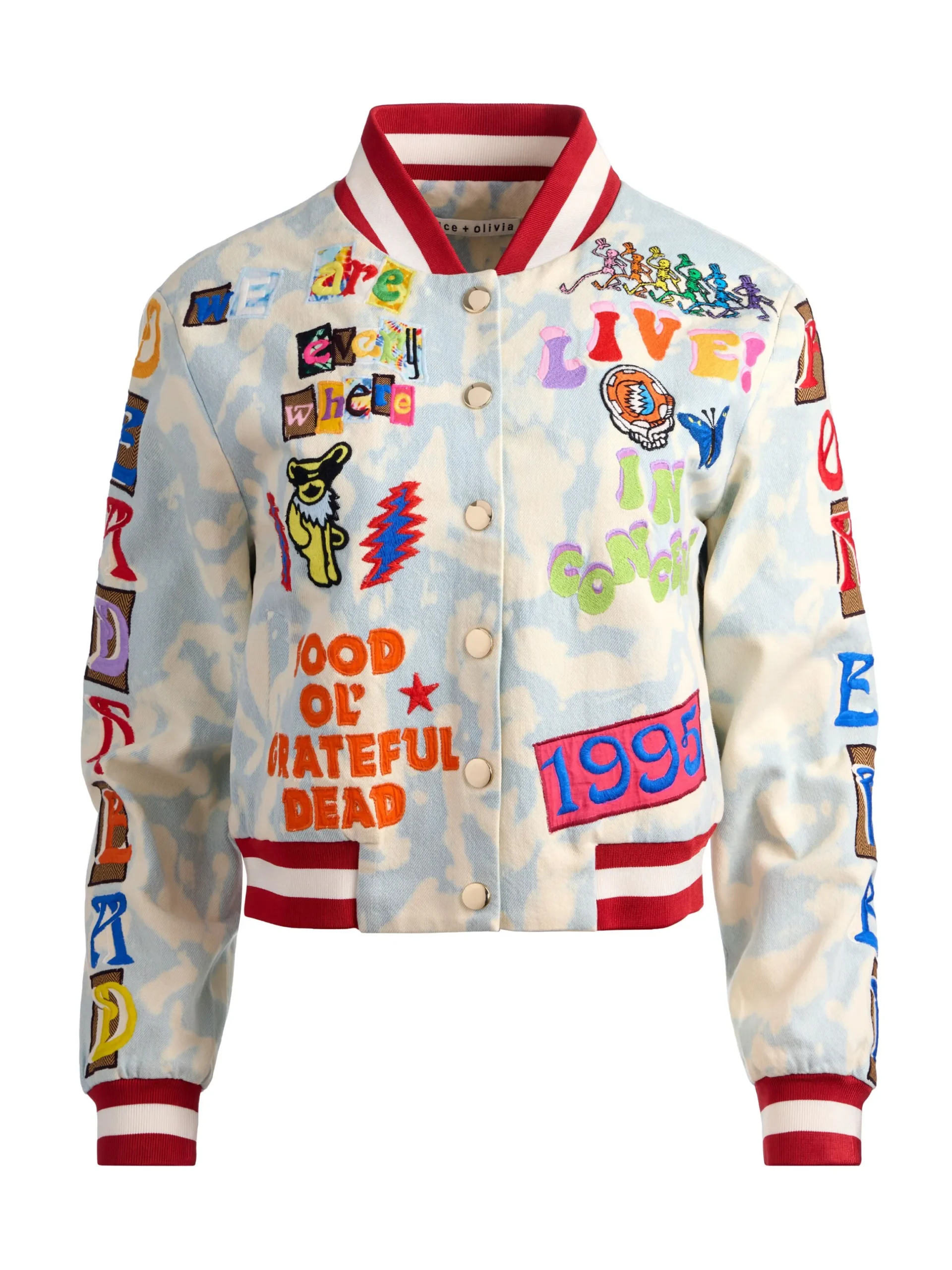 A+O X GRATEFUL DEAD KERI DENIM JACKET