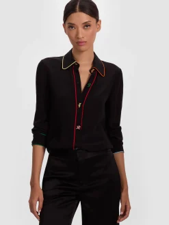 A+O X GRATEFUL DEAD WILLA BLOUSE