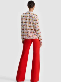 A+O X GRETCHEN ROEHRS WILLA SILK BLOUSE