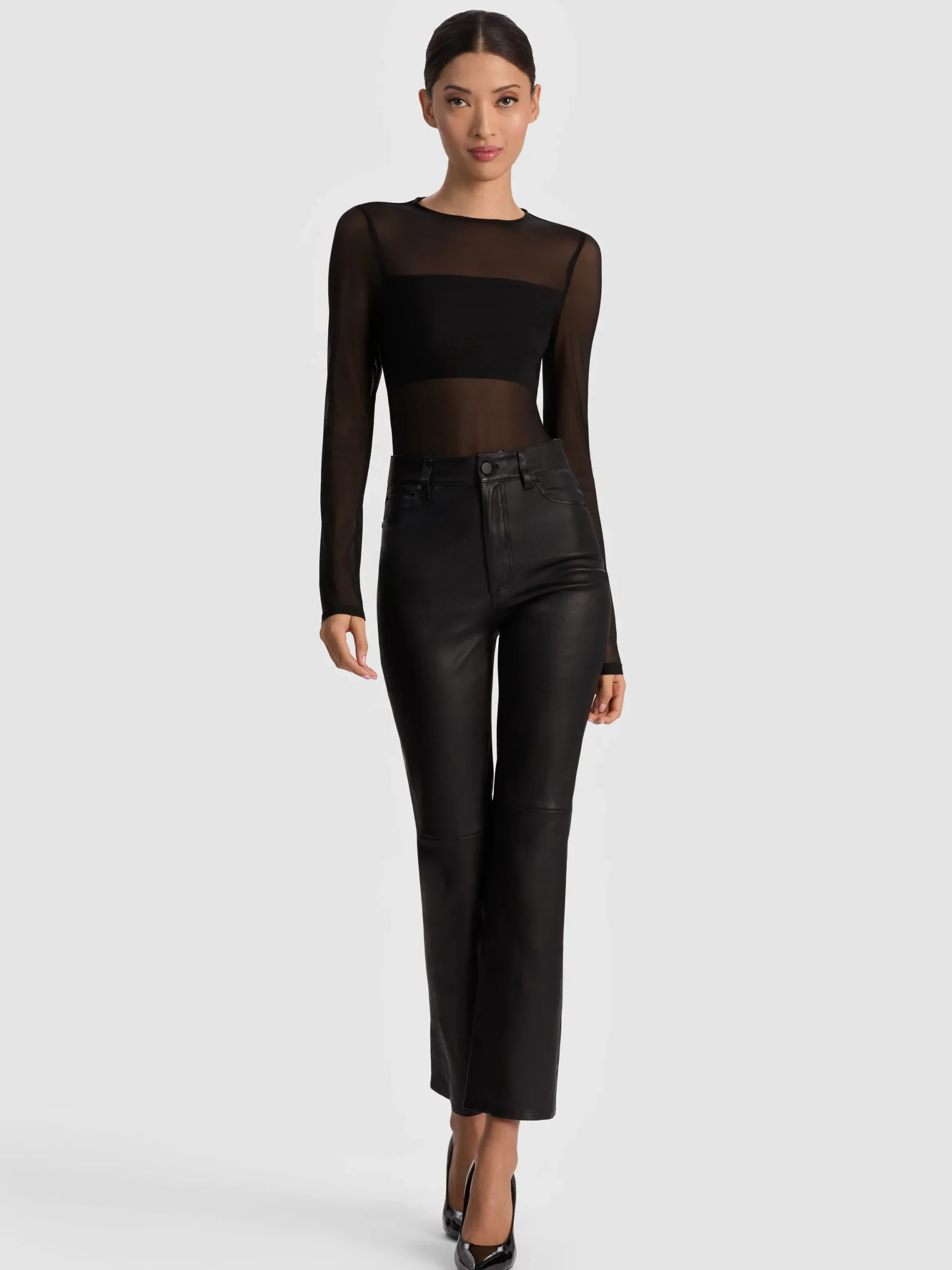 BANDEAU LONG SLEEVE BODYSUIT