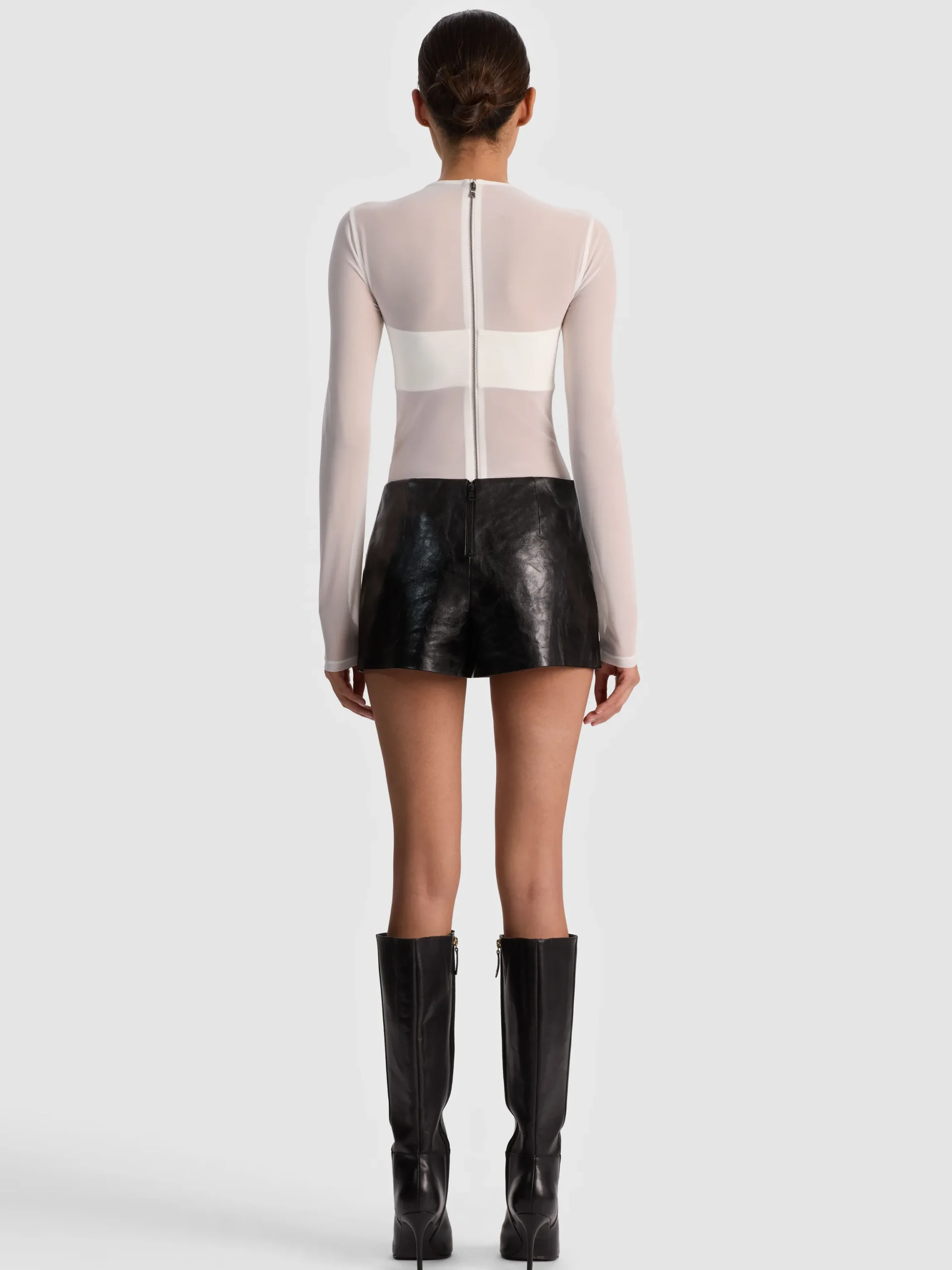 BANDEAU LONG SLEEVE BODYSUIT