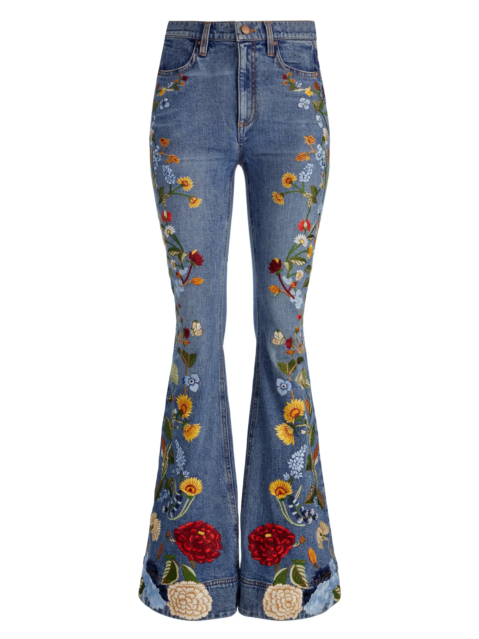 BEAUTIFUL EMBROIDERED JEAN