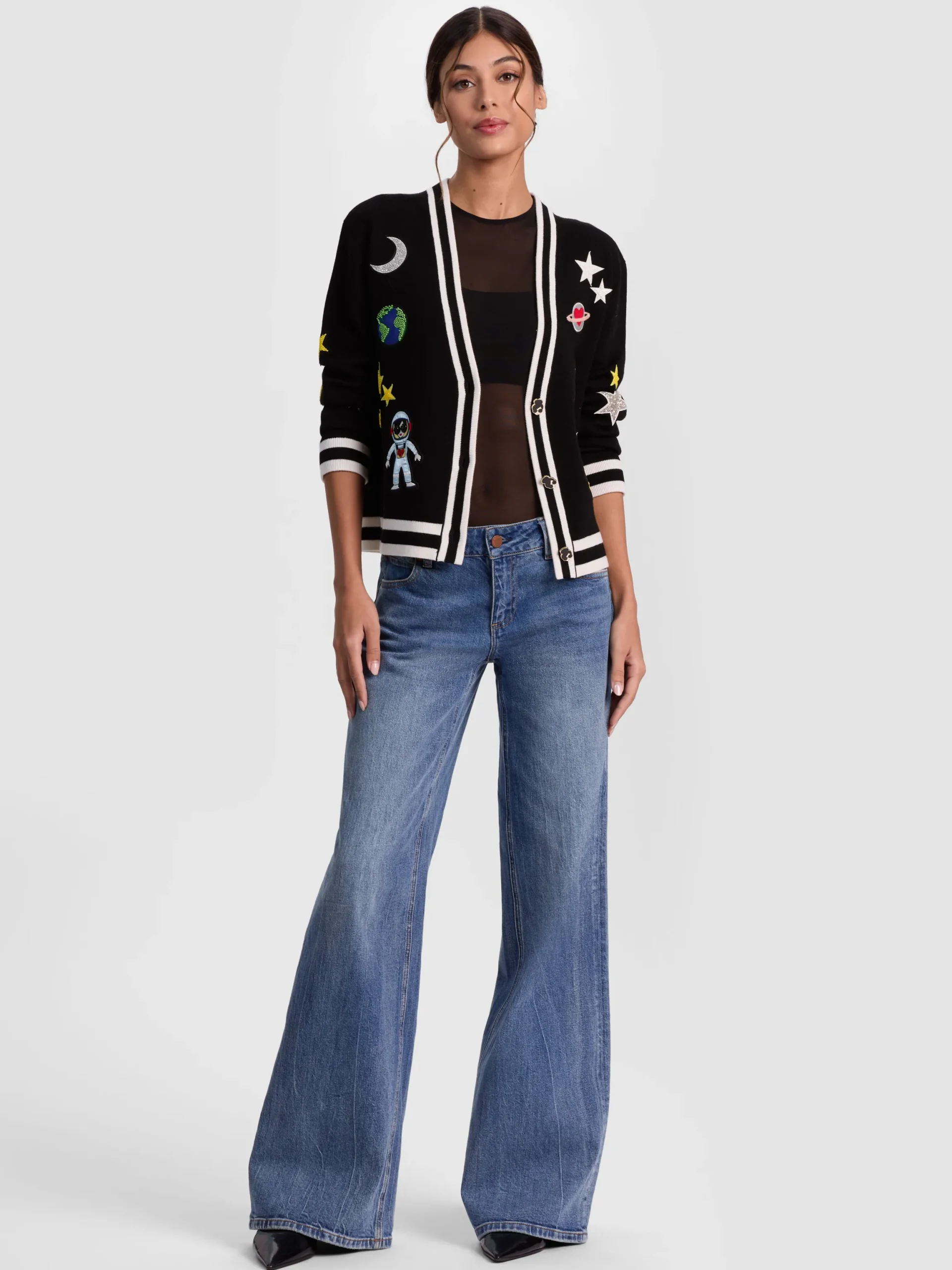 BRADLEY SPACE STACEFACE CARDIGAN