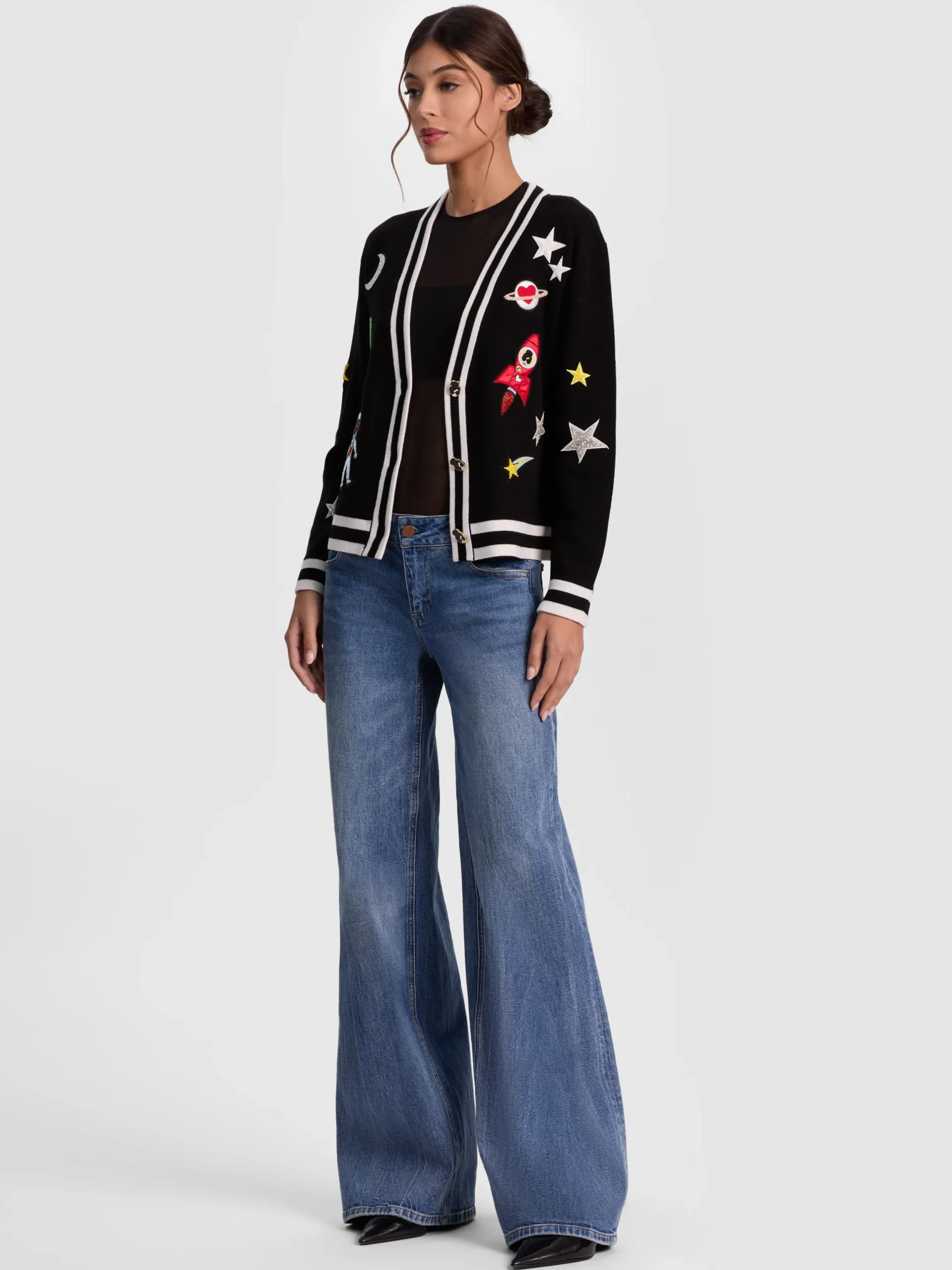 BRADLEY SPACE STACEFACE CARDIGAN