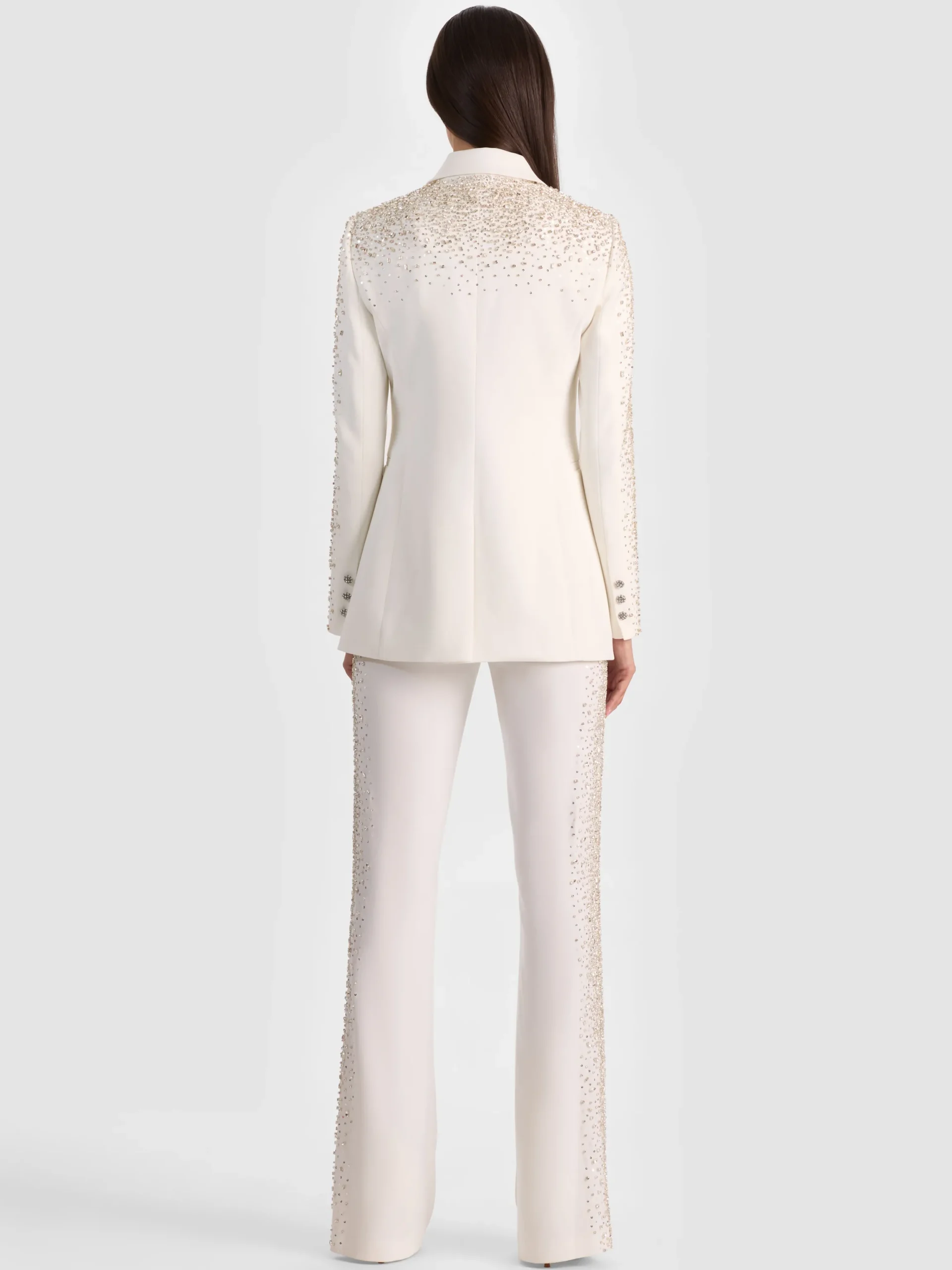 BREANN EMBELLISHED FITTED BLAZER