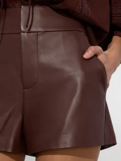 CADY LEATHER SHORT