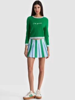 CAROLANN CASHMERE SHRUNKEN PULLOVER