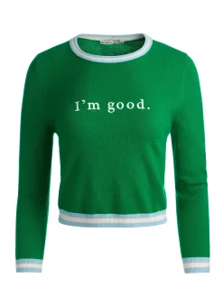 CAROLANN CASHMERE SHRUNKEN PULLOVER