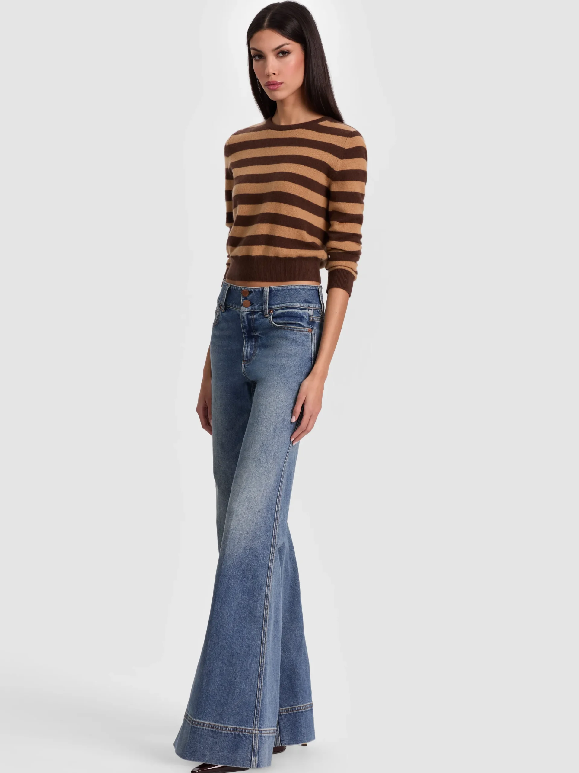 CAROLANN CASHMERE SHRUNKEN PULLOVER