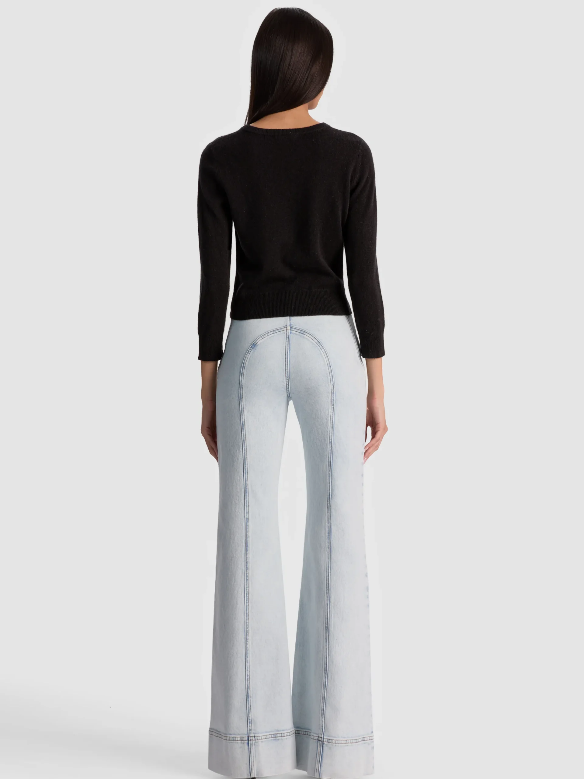 CAROLANN CASHMERE SHRUNKEN PULLOVER