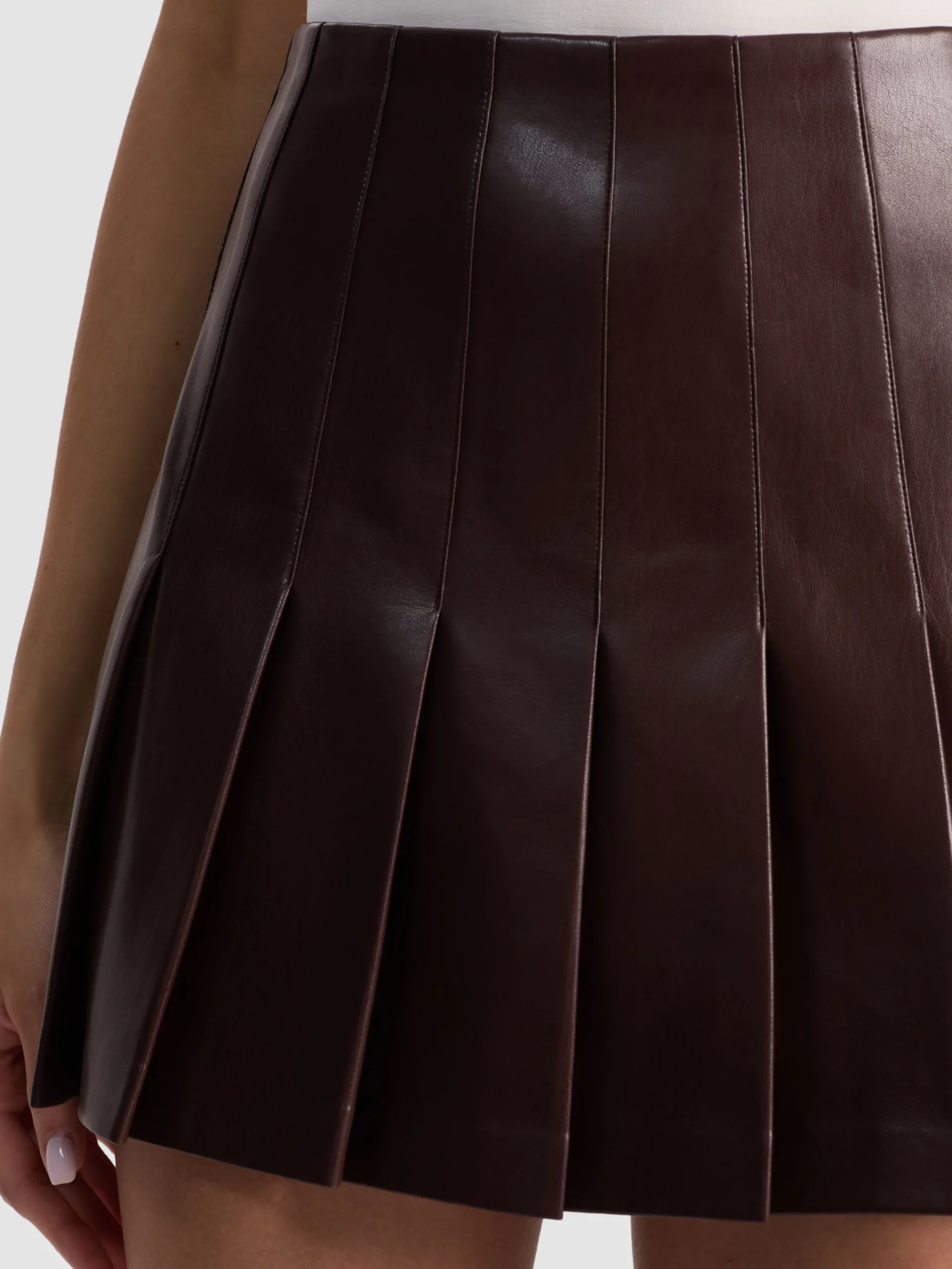 CARTER VEGAN MINI SKIRT