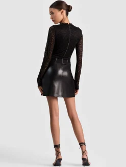 CHARA LACE MINI DRESS