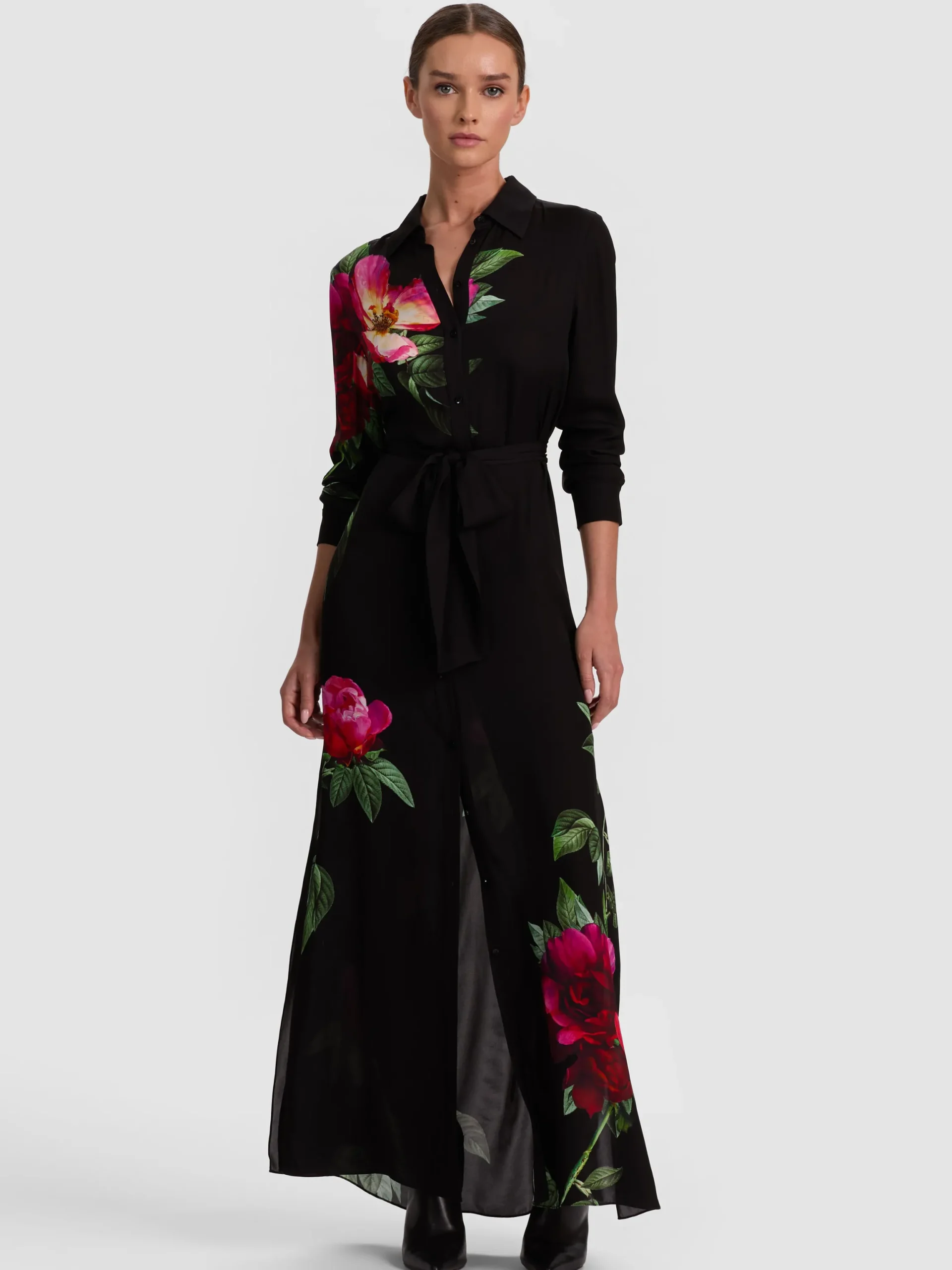CHASSIDY MAXI SHIRT DRESS