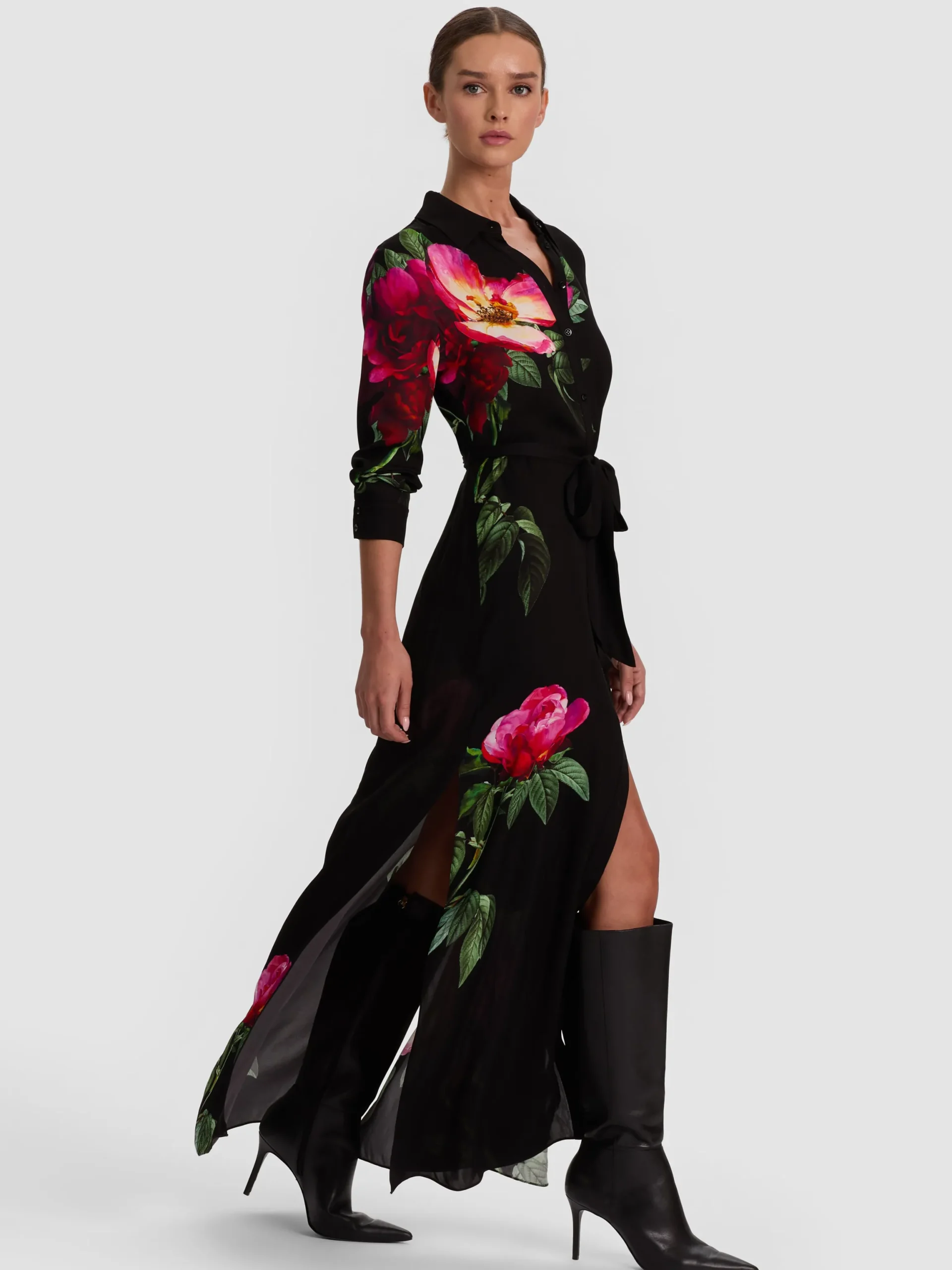 CHASSIDY MAXI SHIRT DRESS