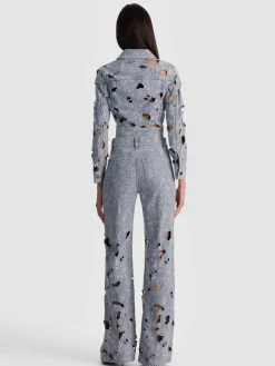 CHIC LASER-CUT JEAN