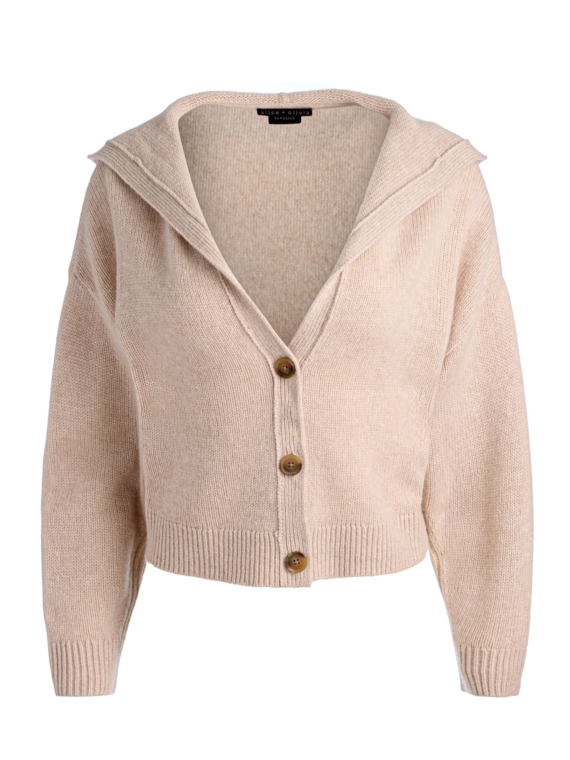COREY HOODED CASHMERE CARDIGAN