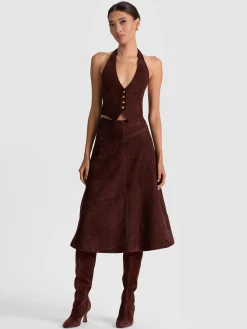 CROSBY SUEDE VEST