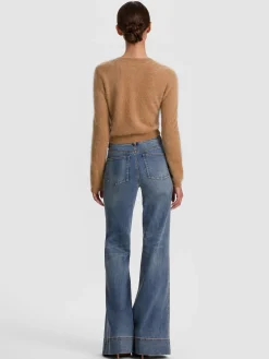 DOLLIE BRUSHED CASHMERE CARDIGAN