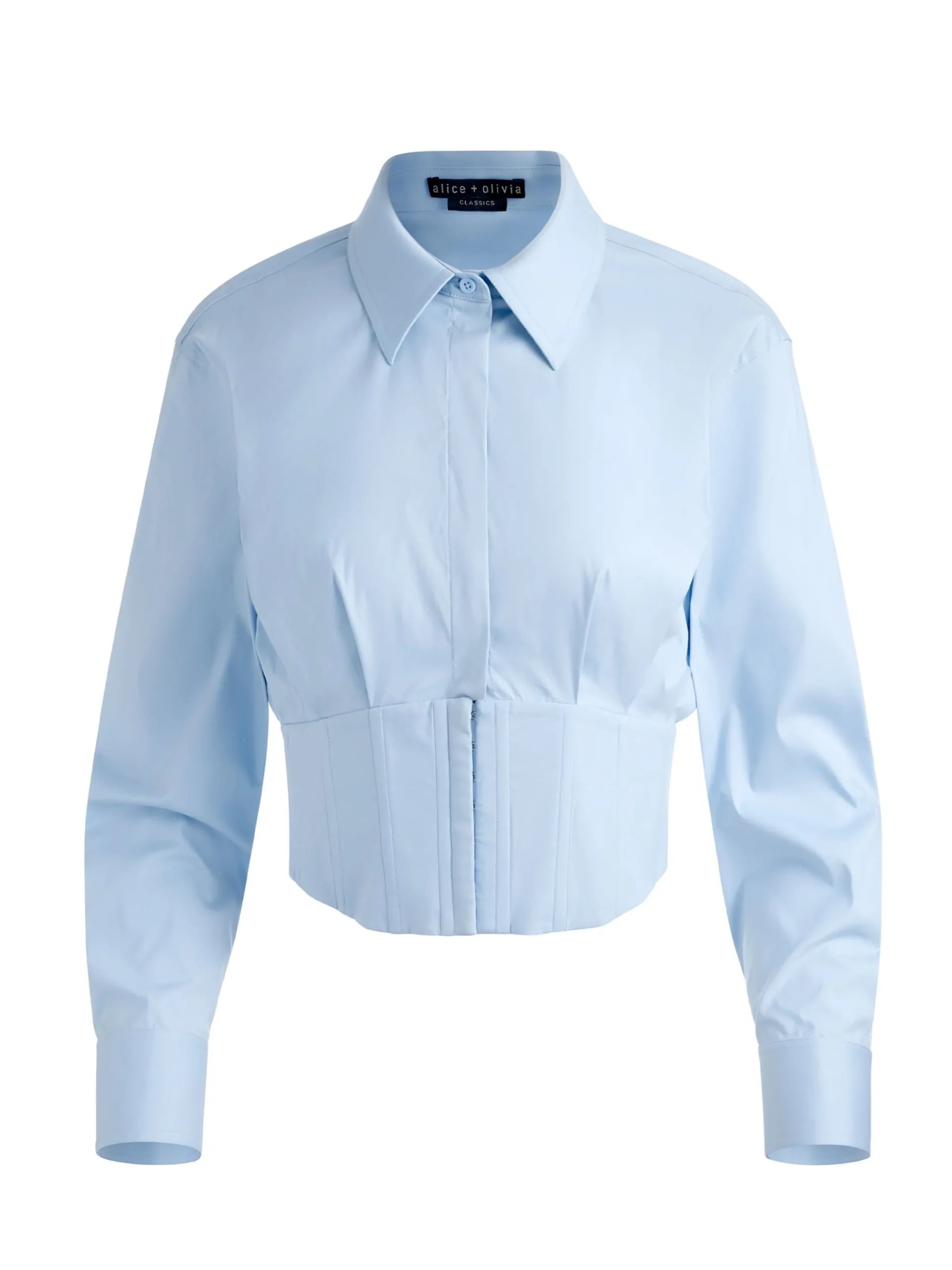 EDIE CORSET BUTTON DOWN