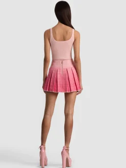 EMILIE TWEED MINI SKIRT