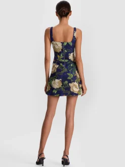 EVE EMBELLISHED MINI DRESS