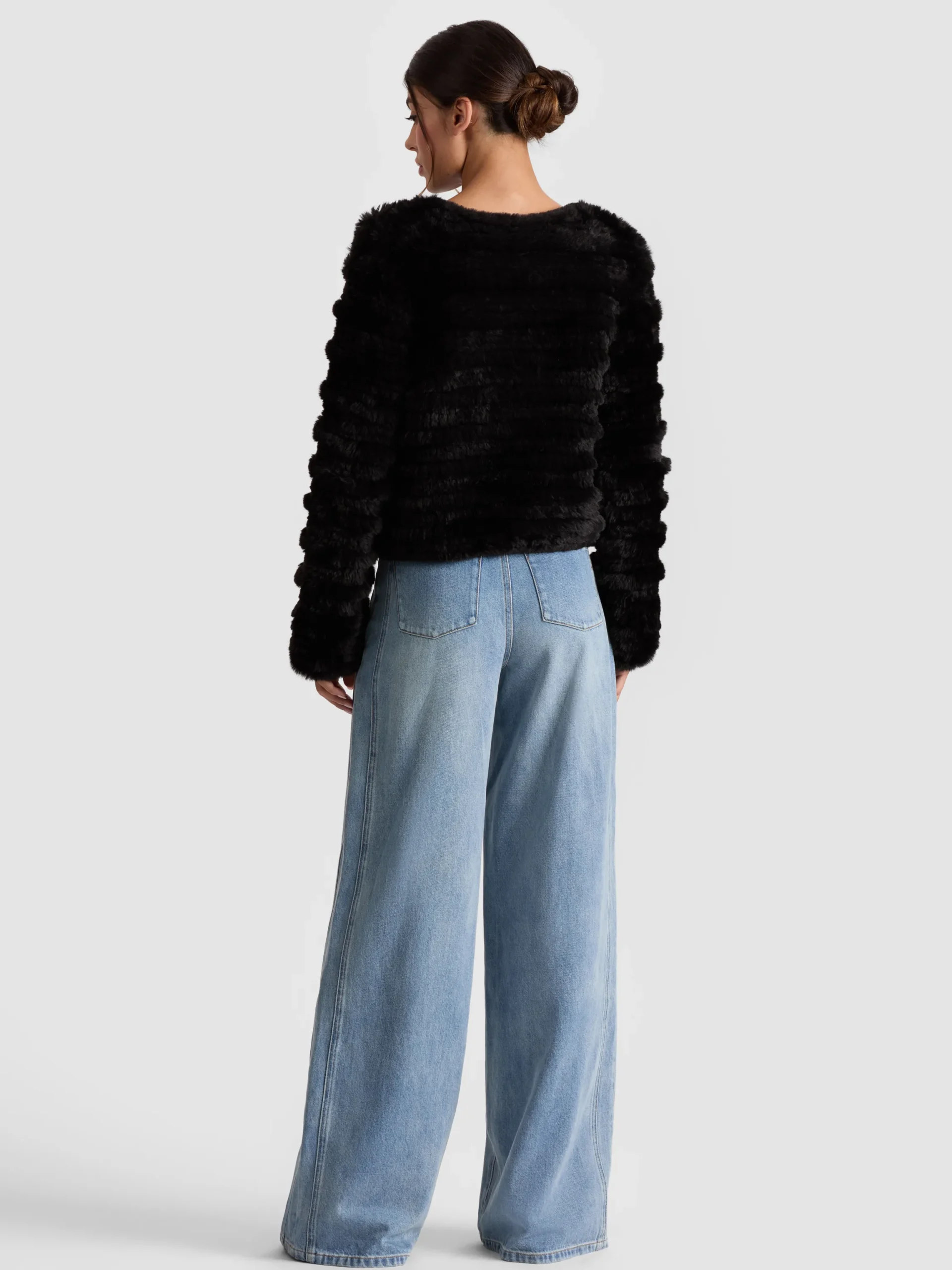 FAWN FAUX FUR JACKET