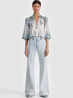 ILAN BUTTON DOWN BLOUSE