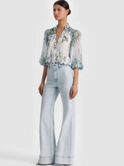 ILAN BUTTON DOWN BLOUSE