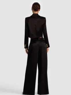 INES CROPPED BOXY BLAZER