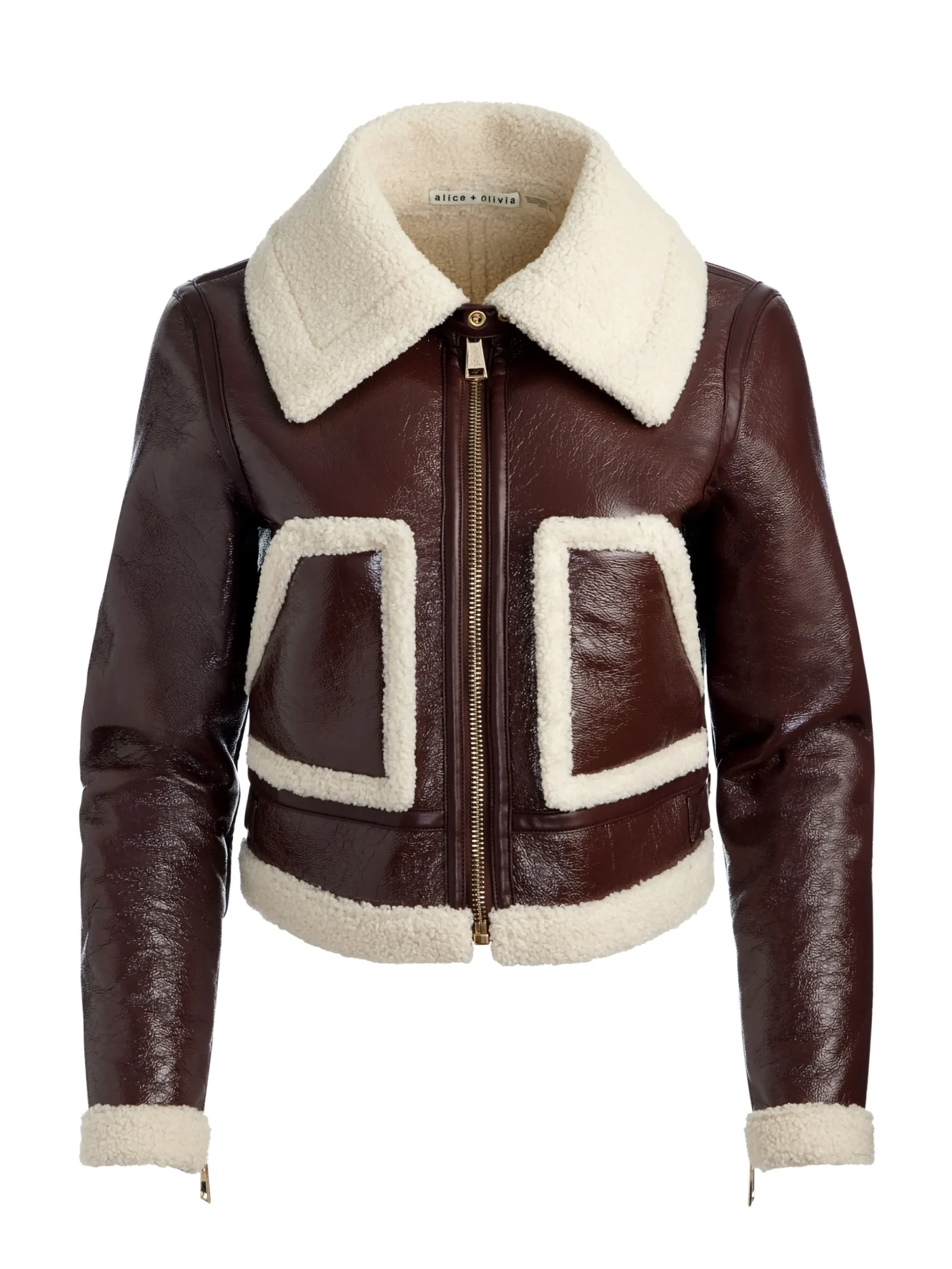 ISAIAH FAUX SHEARLING JACKET
