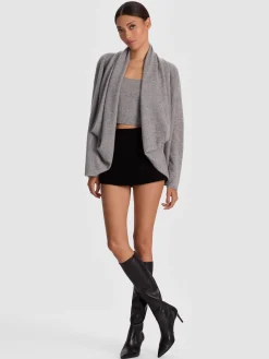 JULES CASHMERE DRAPED PULLOVER