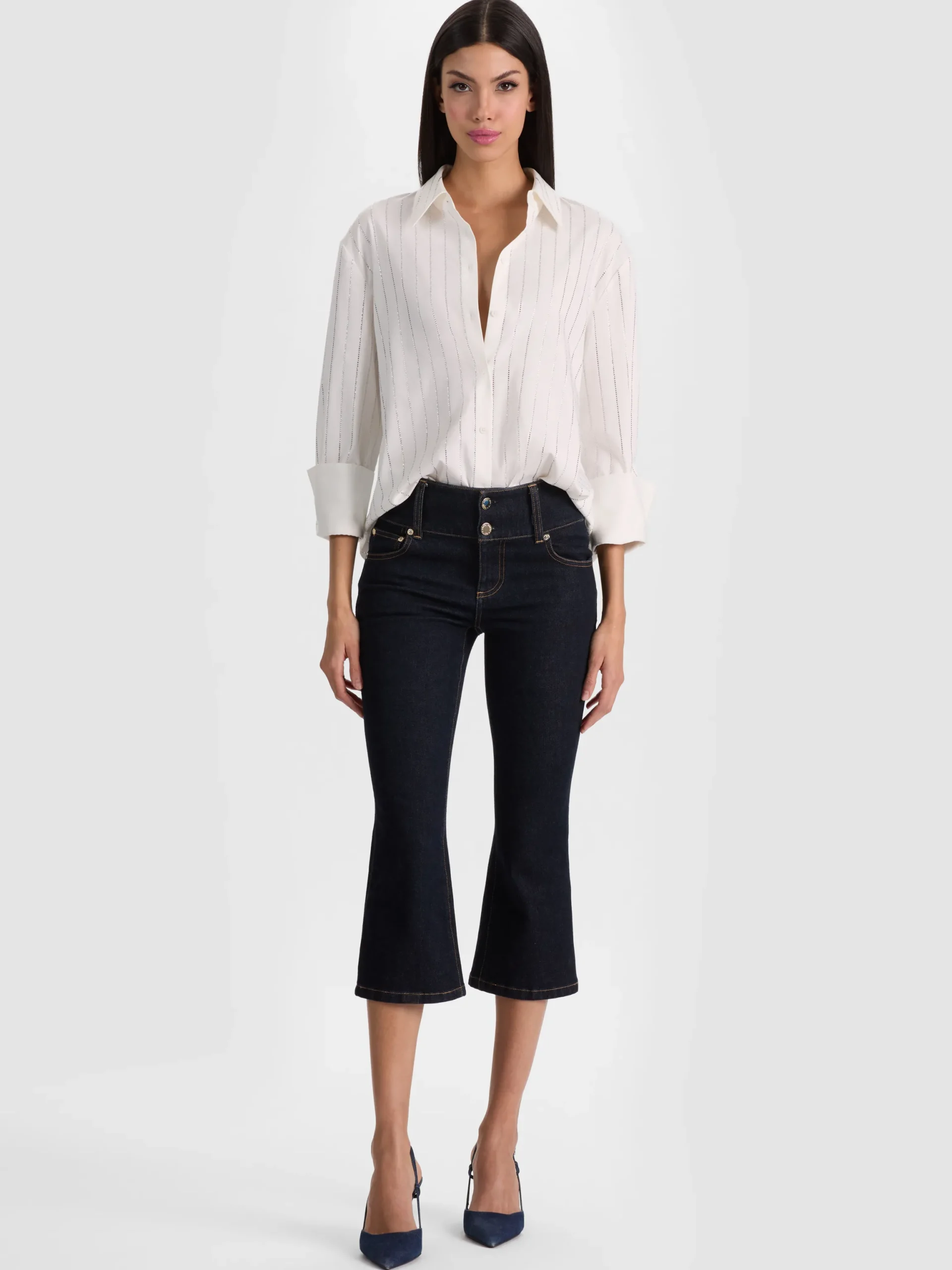 KAI LOW RISE CAPRI JEAN