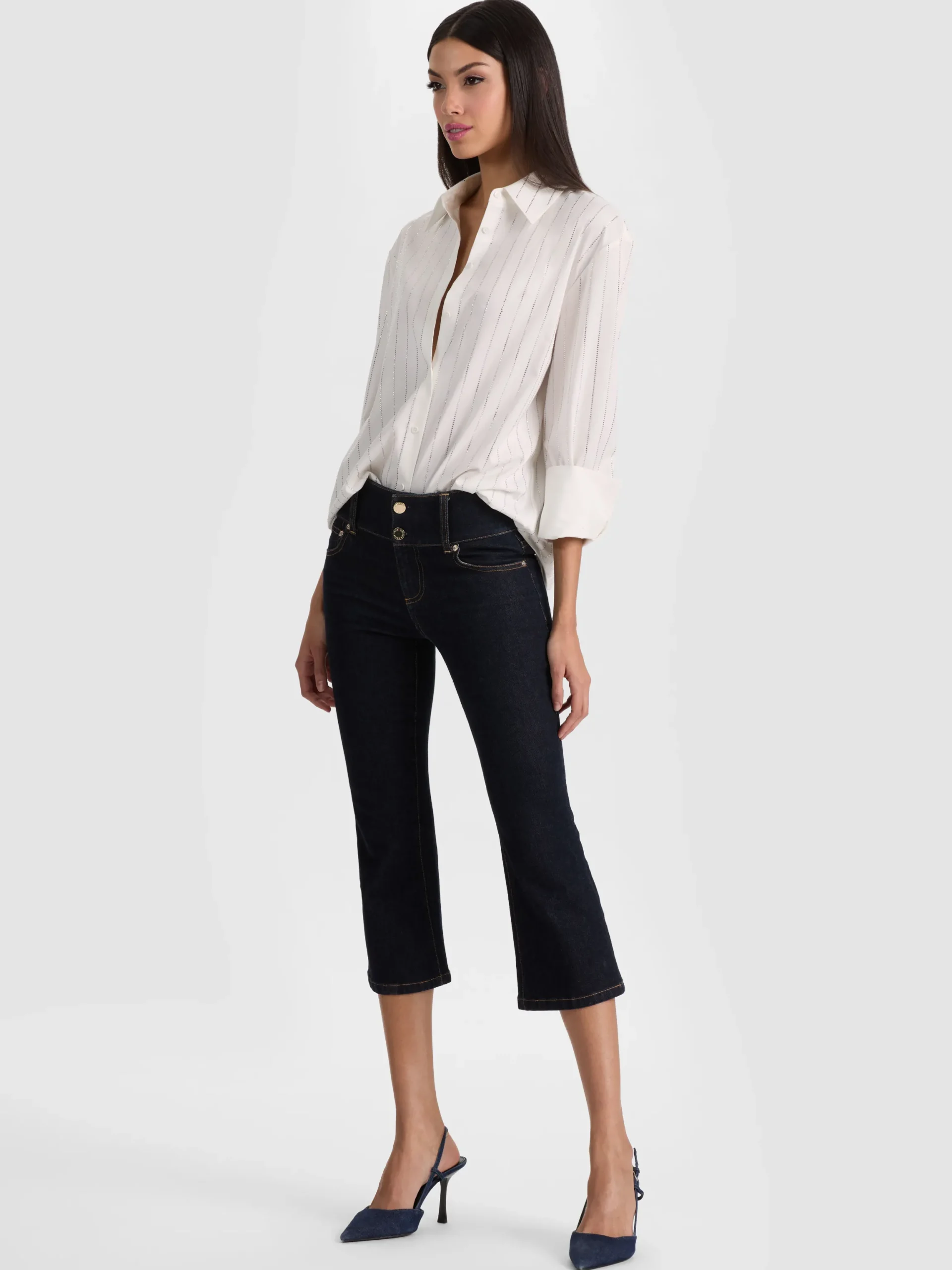KAI LOW RISE CAPRI JEAN