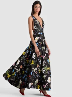 LILA STRUCTURED BALLGOWN