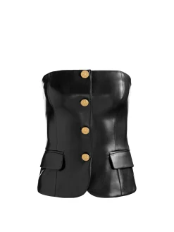 MADISON VEGAN BUSTIER TOP