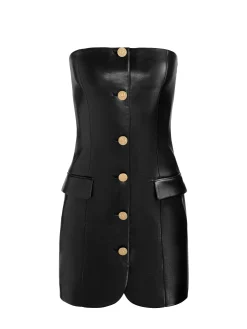 MADISON VEGAN MINI BLAZER DRESS