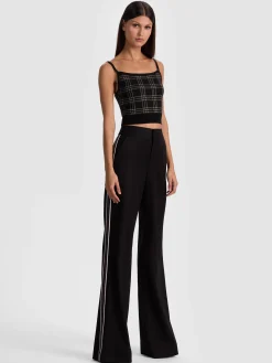 MAUDE PLAID BRALETTE