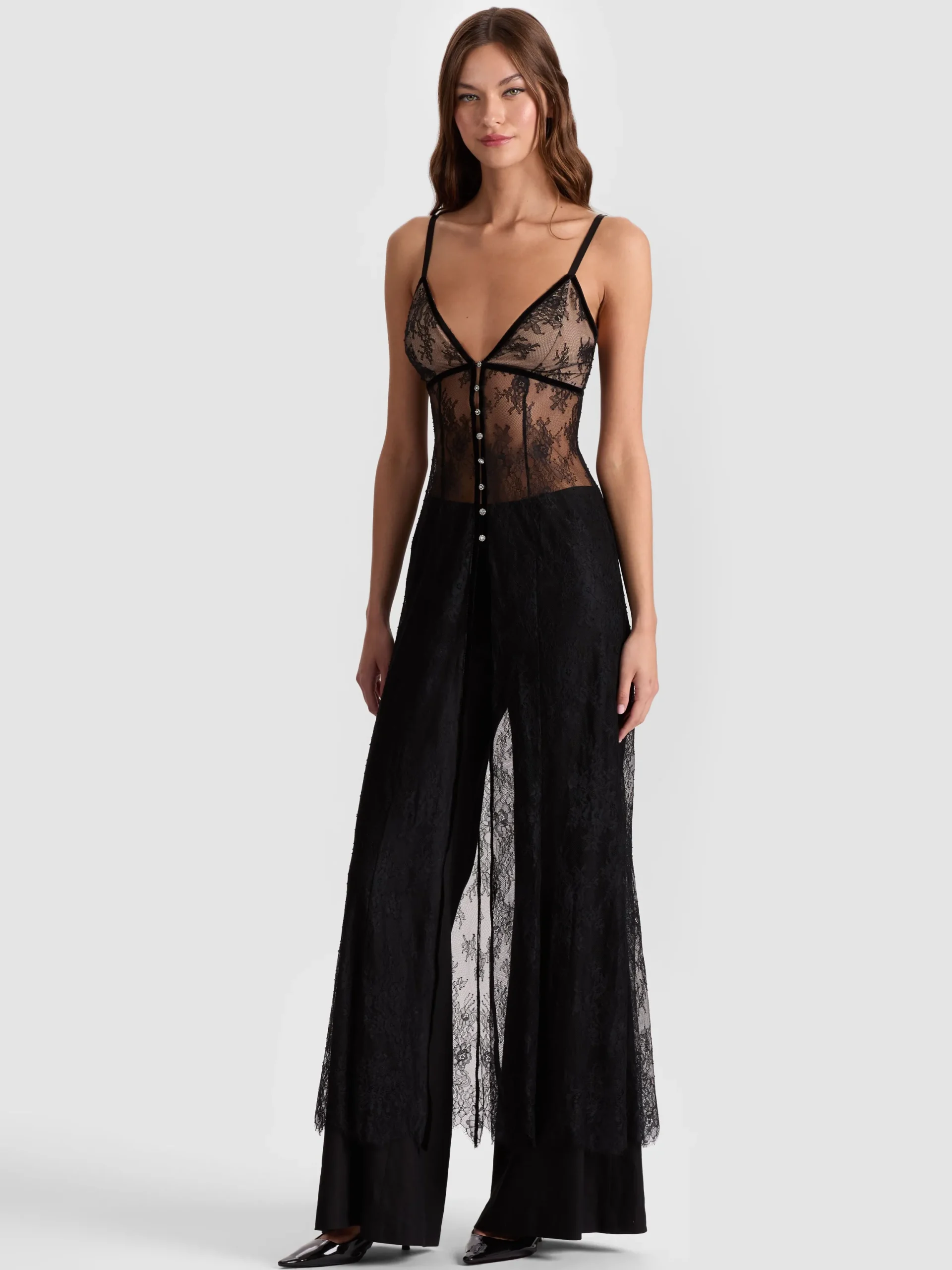 MELODIE LACE MAXI TOP