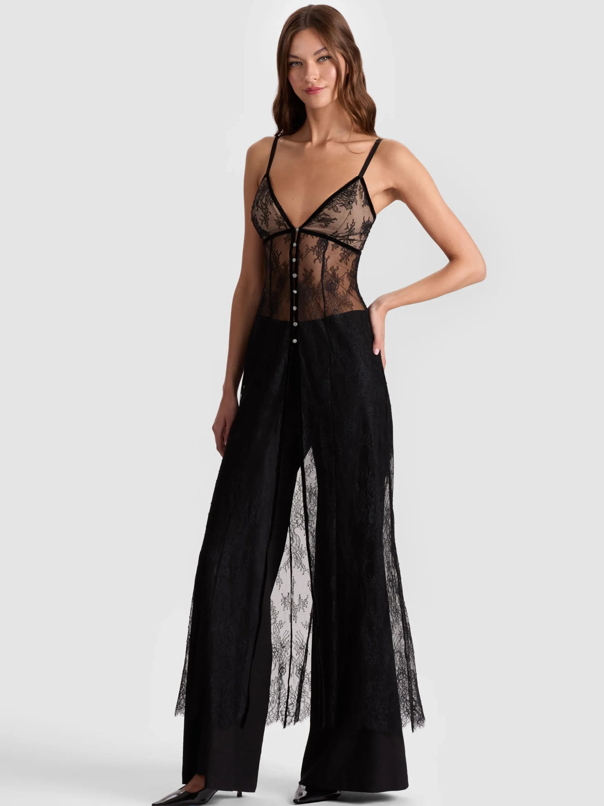 MELODIE LACE MAXI TOP