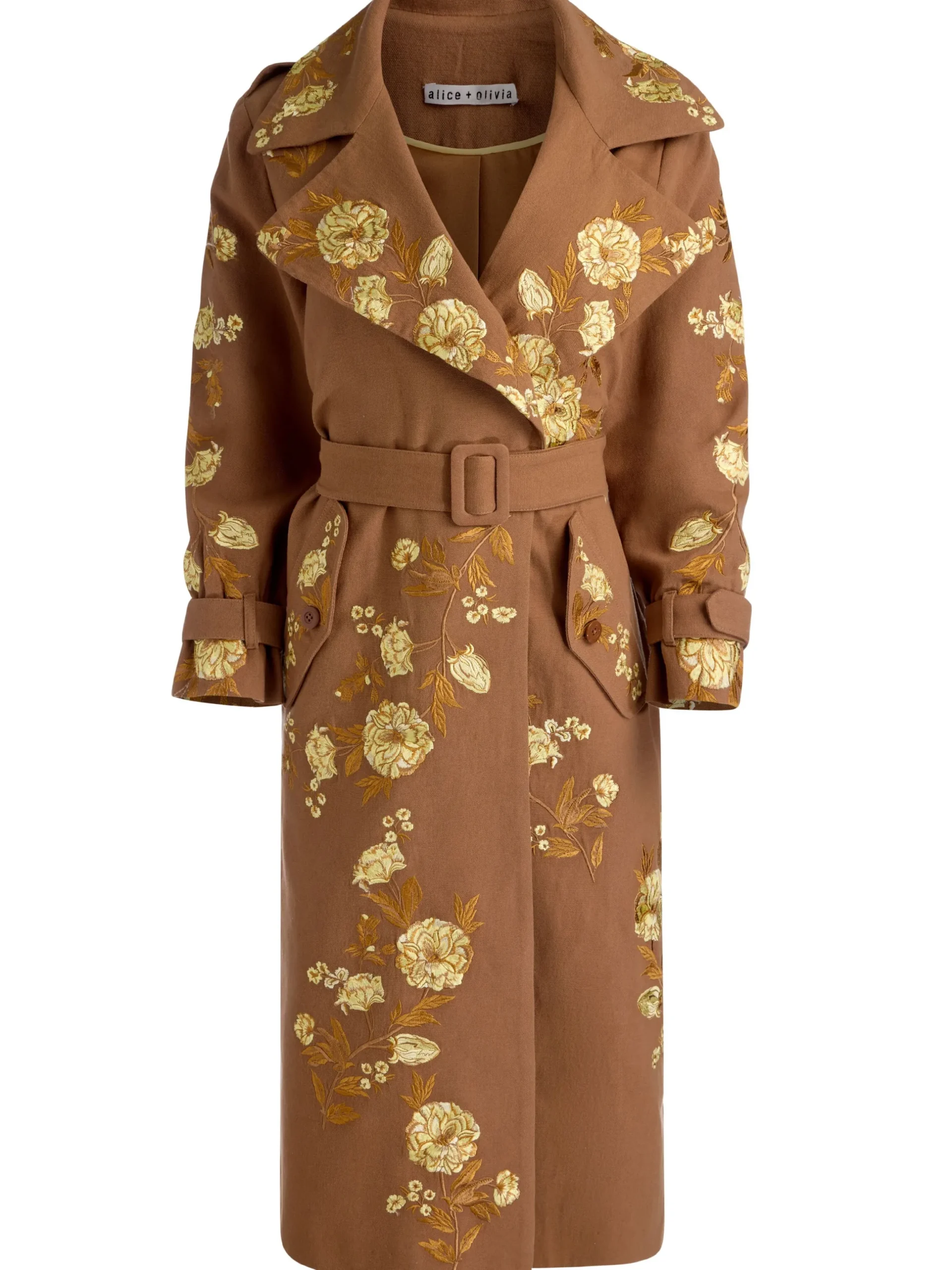 NEVADA EMBROIDERED TRENCH COAT