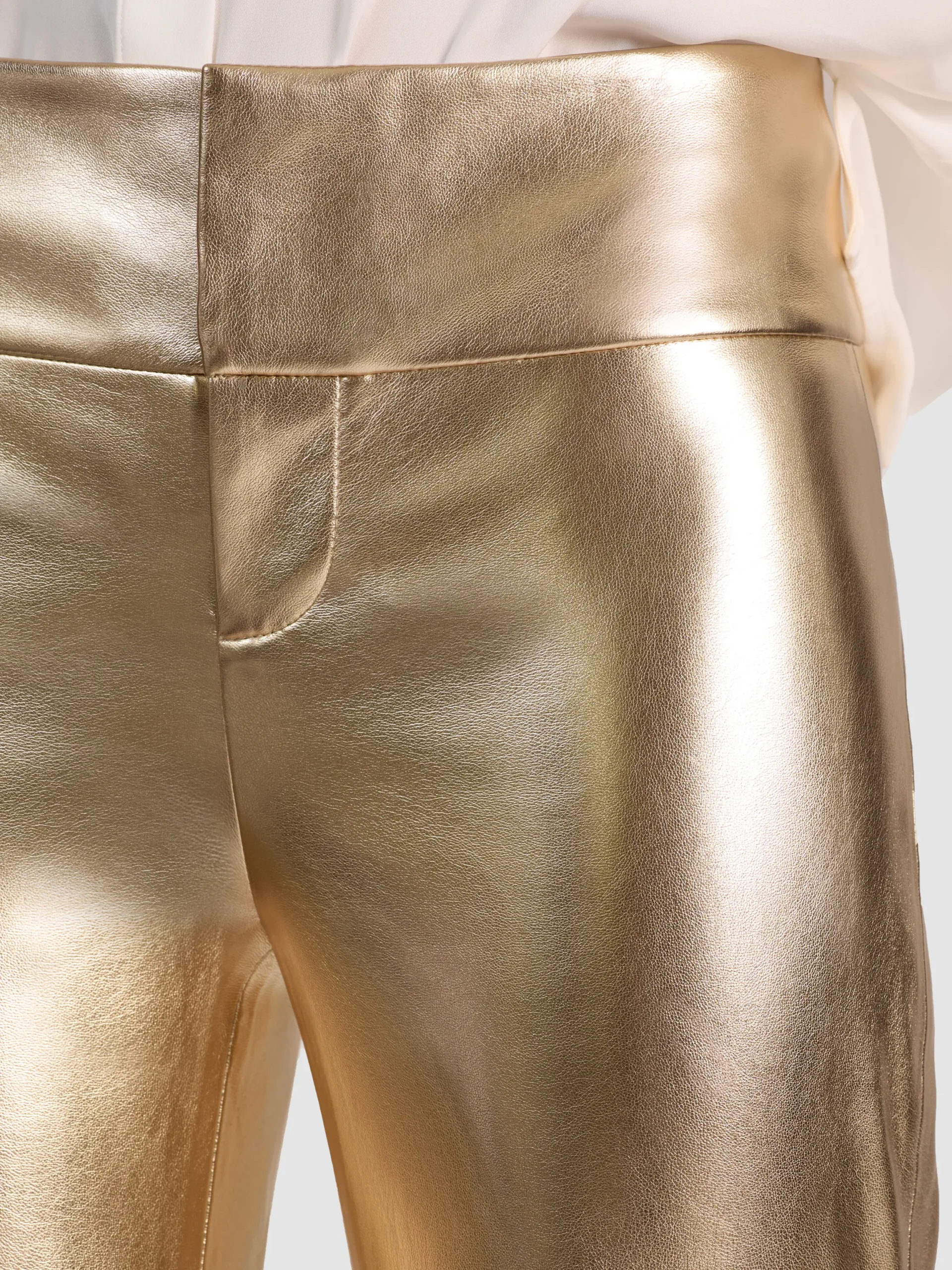 OLIVIA VEGAN BOOTCUT PANT