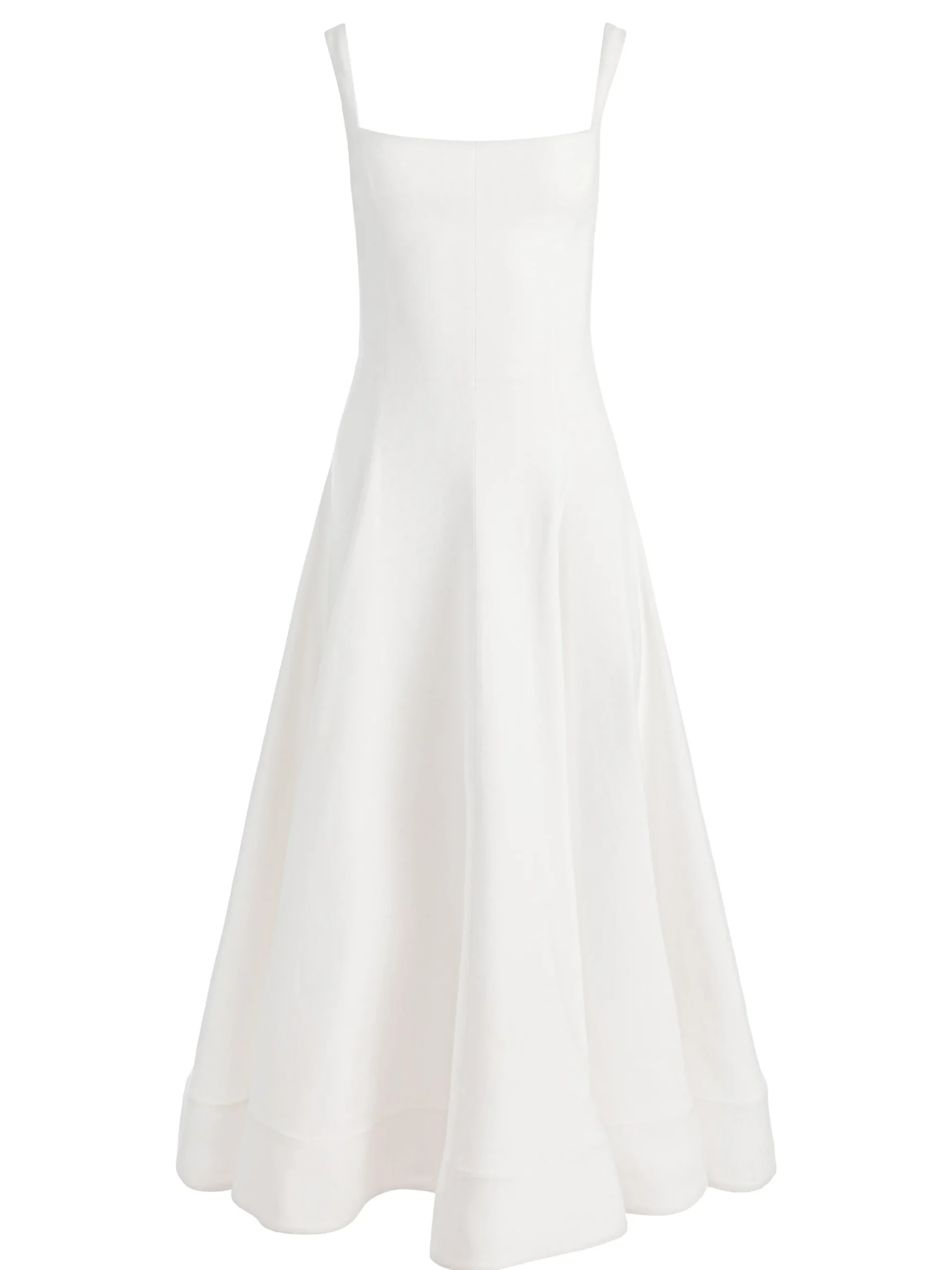 POLLY FLARED MIDI DRESS