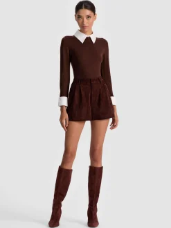 PORLA COLLARED SWEATER