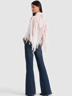 RHEBA LACE TOP