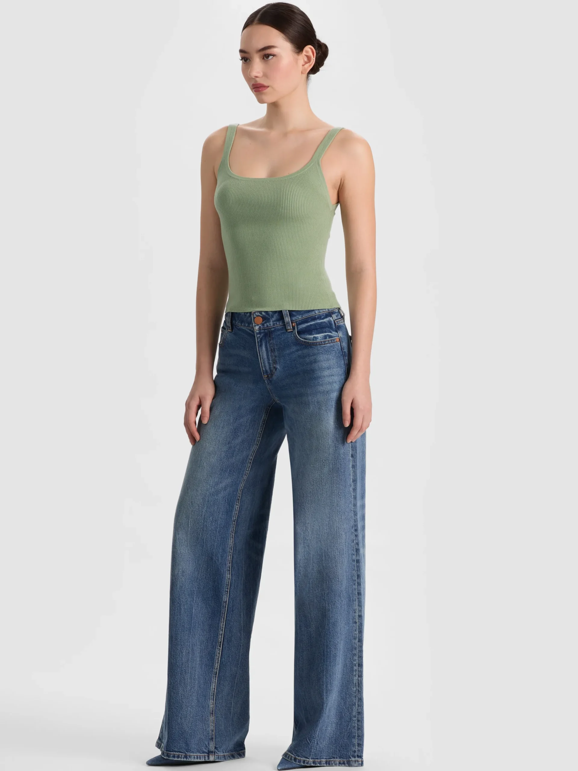SHANA RIBBED TANK