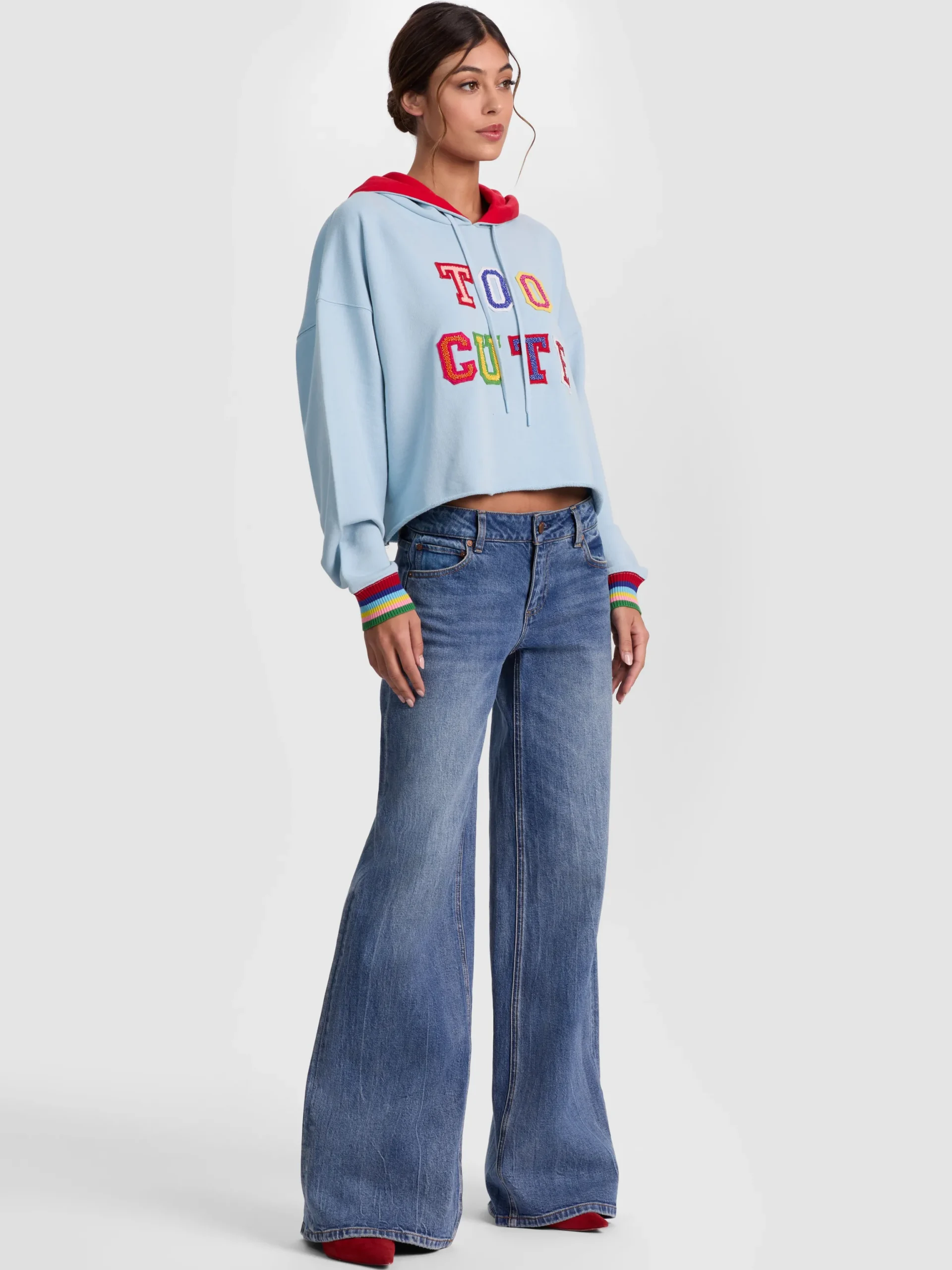 SUNNY CROPPED HOODIE