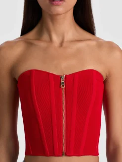 TASHA ZIP FRONT CORSET
